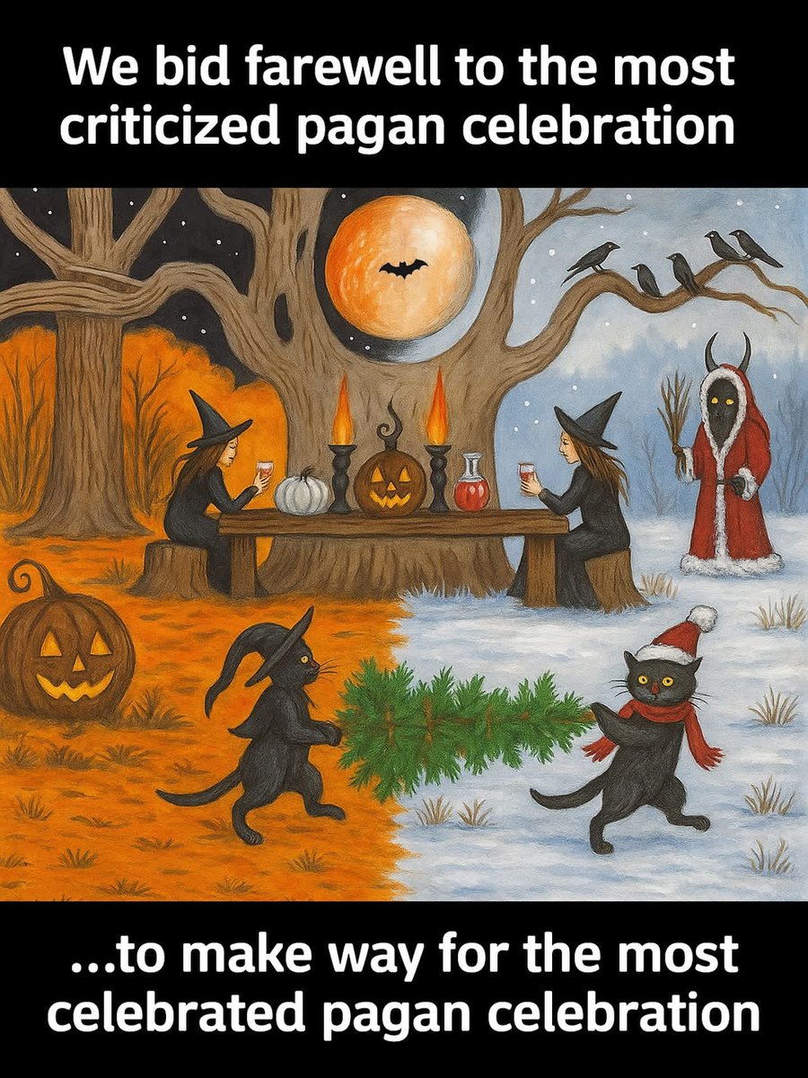 🎃  Pagans are the reason for the season 🎄
