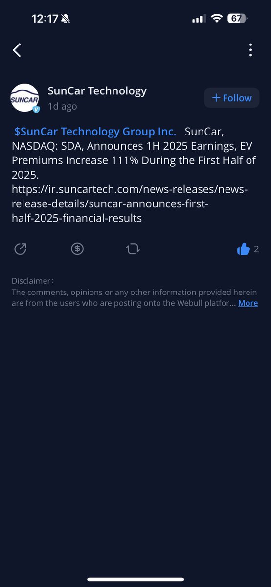 $SDA 
Best China stock with highest SI 
Legit company 
500 mill in revenues 
Only 200 mill mc 
Peers $xpev li nio all trade 5-10x revenues 

SDA if we push here this will halt up fast!

$HPE 🤝 $NVDA
How are we doing bulls?

$iwm #StockMarket #StocksToWatch #StocksToBuy