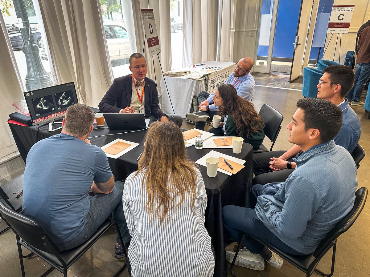 Resuscitative TEE Project tweet media