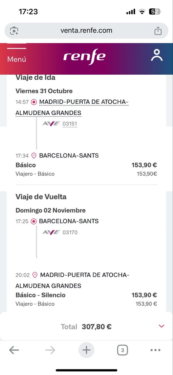 Juanbelesar's tweet photo. @arcarrera12 Ahí te va, pero ya ha subido desde la última búsqueda… al módico precio de 307,80€ https://t.co/yAKGXT6zjz