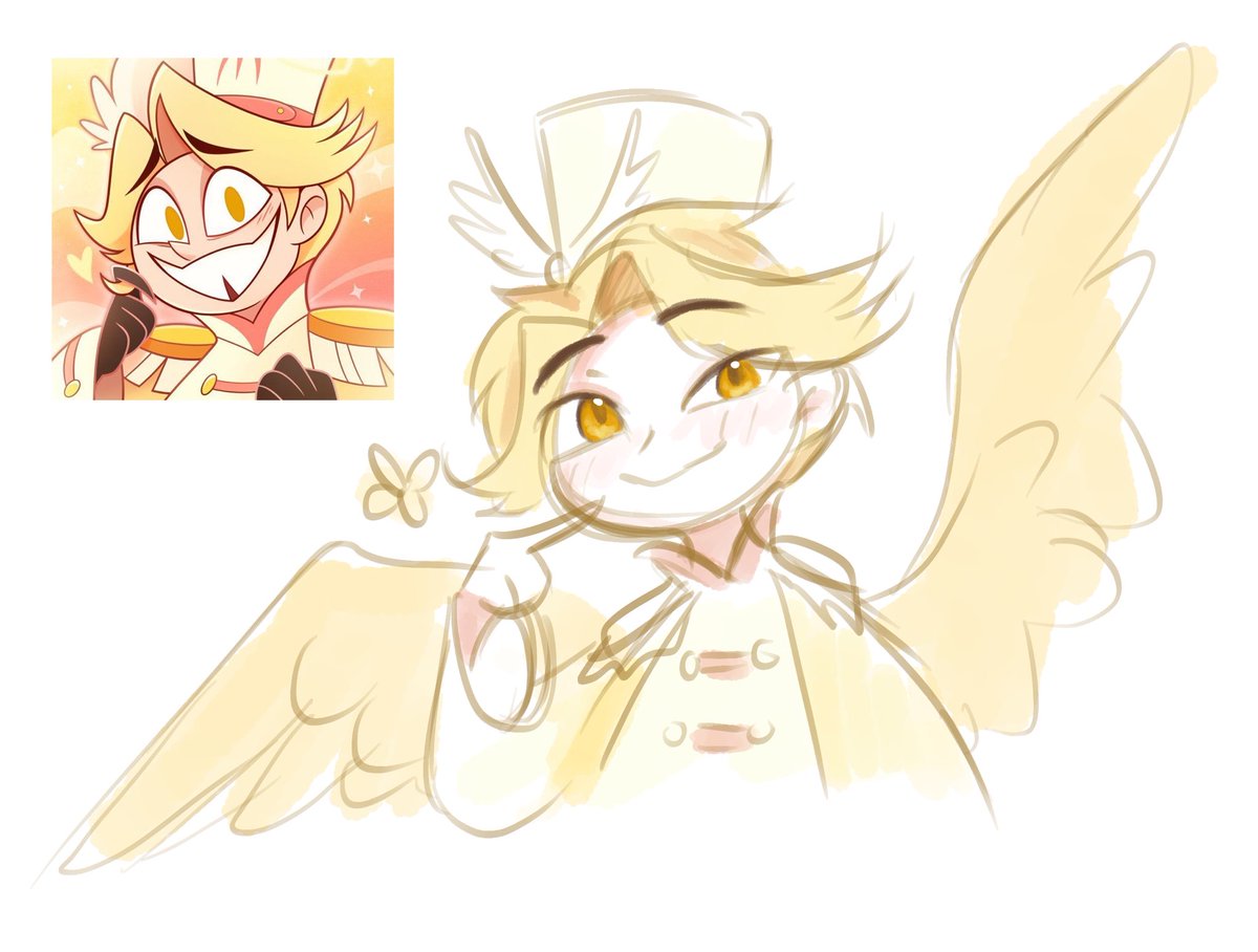 Chanit001's tweet photo. iPad kid 

#hazbinhotel #hazbinhotelseason2  #HazbinHotelFanart  #hazbinhotelseason2 https://t.co/ZAXS0DouG8