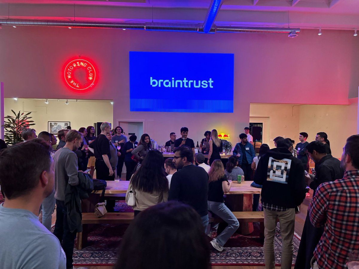 braintrust's tweet image. Another great Evals on Tap last night post @github Universe. Thanks for everyone that came by — see you at the next one.