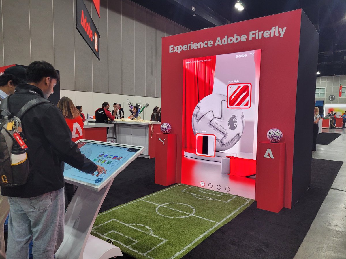 24Notion's tweet image. Experience the fun at creative park @adobemax 

#adobeMax #AdobeFirefly #adobecreativecloud #24NotionMedia