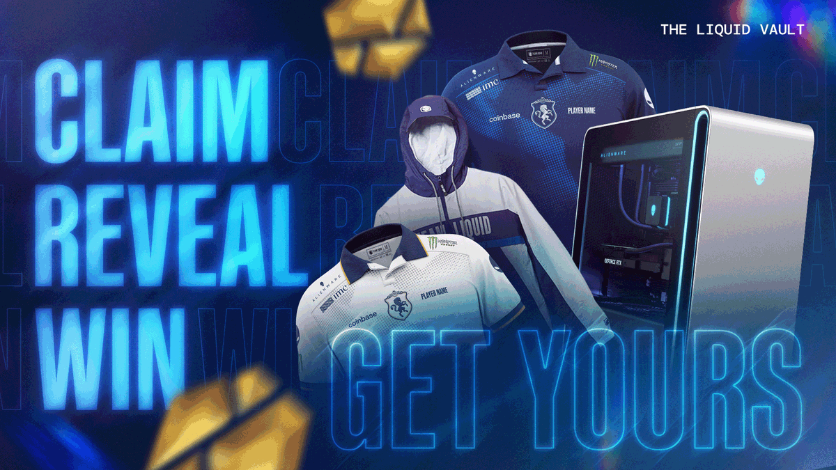 We’re opening the Liquid Vault again! This time we'll be giving away an Alienware Area-51 Gaming Desktop  along with TL merch and more 👀

Grab the latest Liquid Vault capsule for your chance to win big! 
🔓 tl.gg/vault