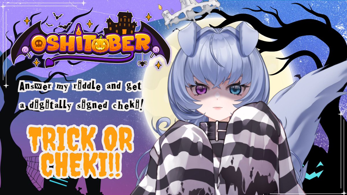 👻 #oshitober2025 🕯️ 

It's my turn for Trick or Cheki!

Rules: 
🎃 Answer the riddle 
🎃 Get a digitally signed cheki!

Riddle: What do ghosts like to do on a Saturday night?