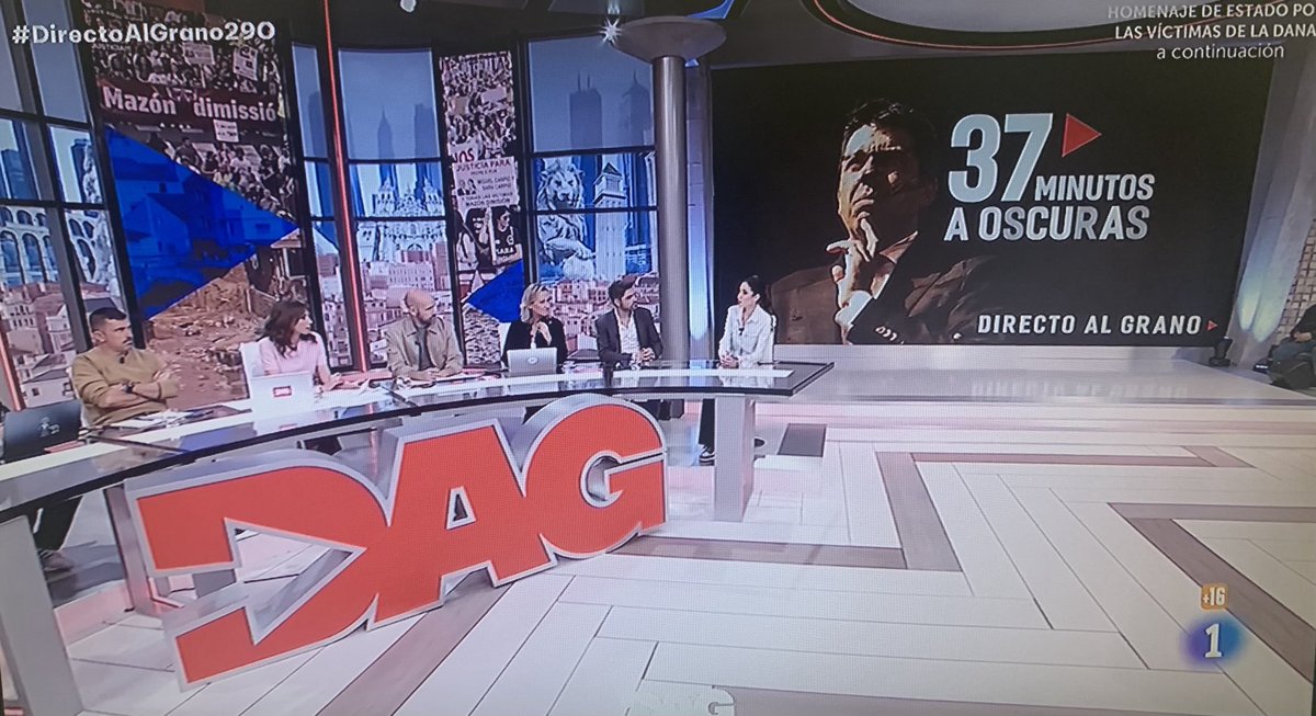 ⁦<a href="/rtve/">RTVE</a>⁩ carga contra Mazón con un documental parcial en el preámbulo del funeral de Estado por la Dana de Valencia. Sin respetar el duelo por las víctimas, politiza el acto para responsabilizar a ⁦<a href="/NunezFeijoo/">Alberto Núñez Feijóo</a>⁩ desde la tertulia de fango 👇