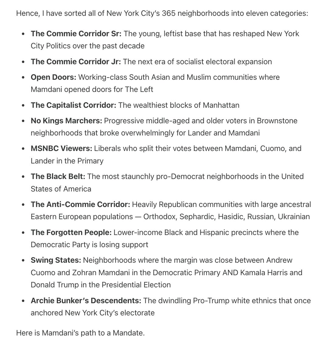 MichaelLangeNYC's tweet image. I present to you:

The Commie Corridor Sr.
The Commie Corridor Jr.
Open Doors

The Capitalist Corridor
No Kings Marchers
MSNBC Viewers
The Black Belt

The Anti-Commie Corridor
The Forgotten People
Archie Bunker's Descendents
Swing States