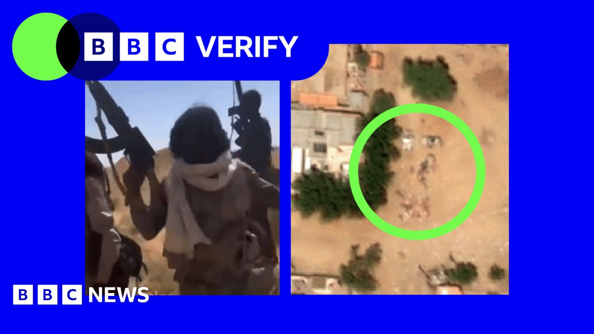 Fighters from the paramilitary Rapid Support Forces (RSF) have executed a number of unarmed people after capturing the Sudanese city of el-Fasher, new videos analysed by BBC Verify show. Sudan has been ravaged by war since the conflict broke out in 2023. bbc.in/3LdGvEz