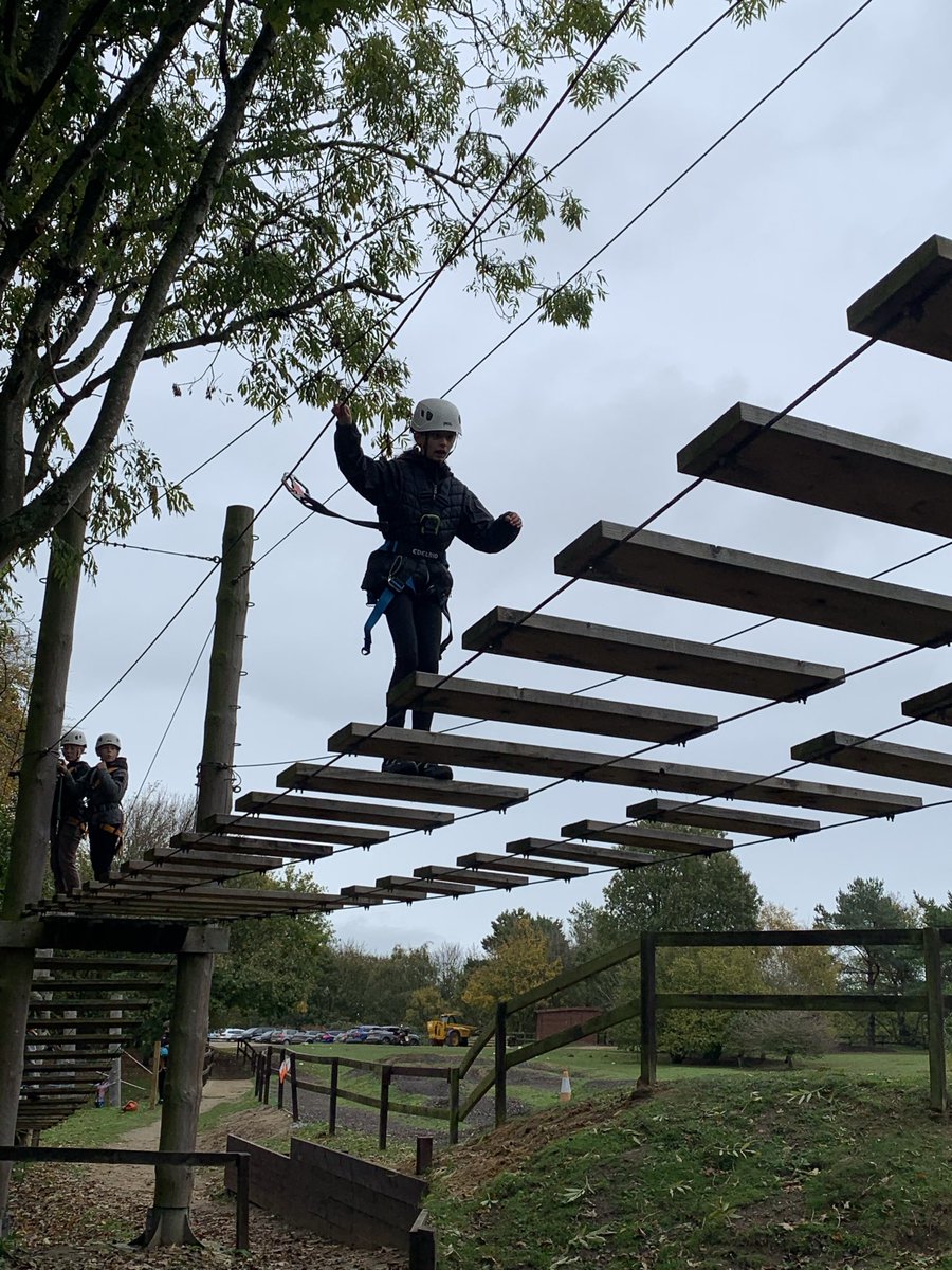 latimerprimary's tweet photo. Group 1 activities today were all about heights! We enjoyed the super swing and completed the treetop trail. Super proud of this amazing group! 
#Year6residential2025
#Hilltop
#Challengebychoice https://t.co/TOclkAdnHO