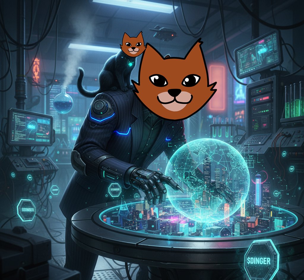 Wednesday Whisker Wisdom says data is best stored in fluff.

Cats remember where food is hidden and track their territory with mental maps. $DINGER’s blockchain does the same—recording, securing, remembering every step.