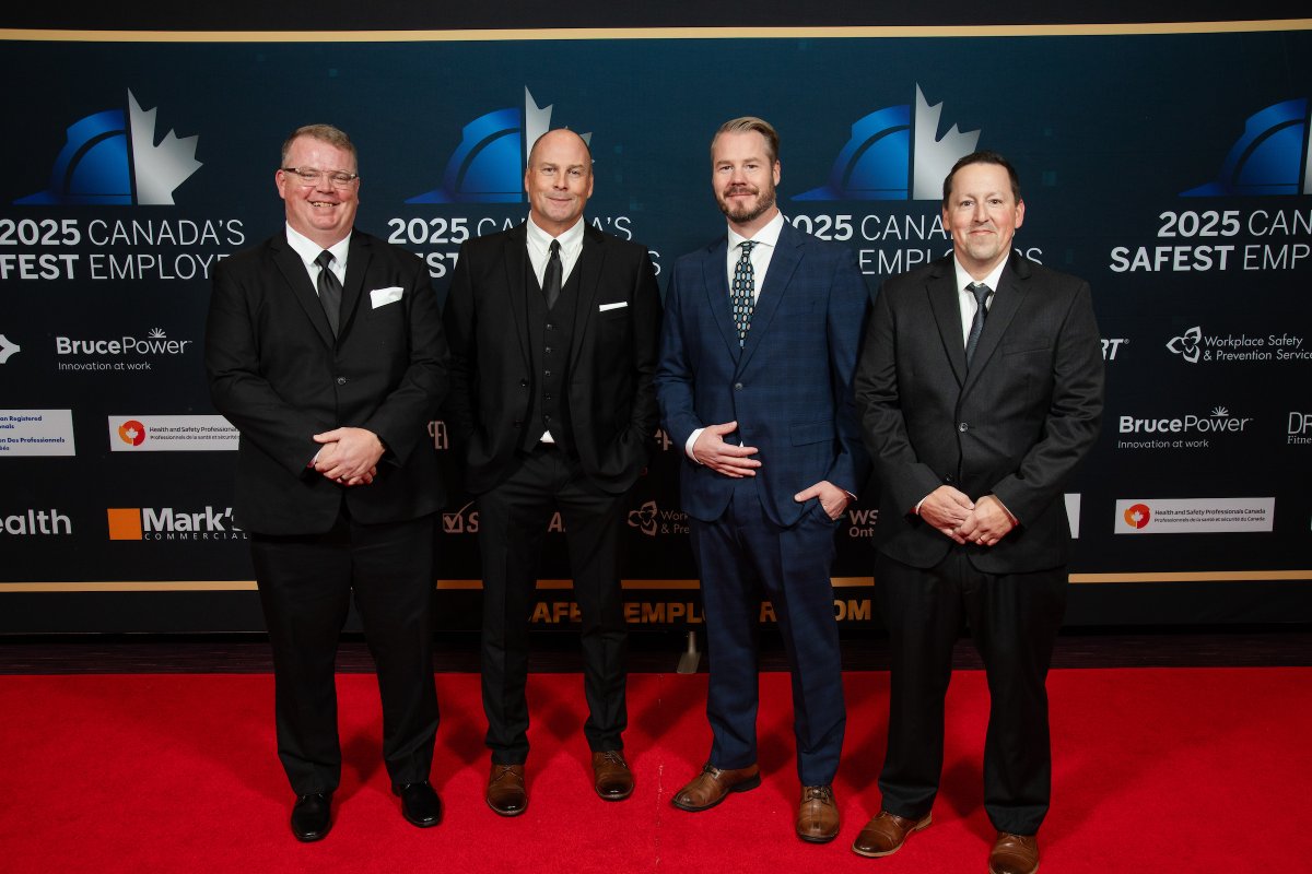 Tech_mation's tweet image. Proud moment for Techmation! 🏆
We’ve been named one of Canada’s Safest Employers – Young Worker Excellence Awardees.
Safety is more than a policy — it’s who we are.
Here’s to our mentors, and leaders who make safety a culture every day. 💪
Building tomorrow’s leaders, today.