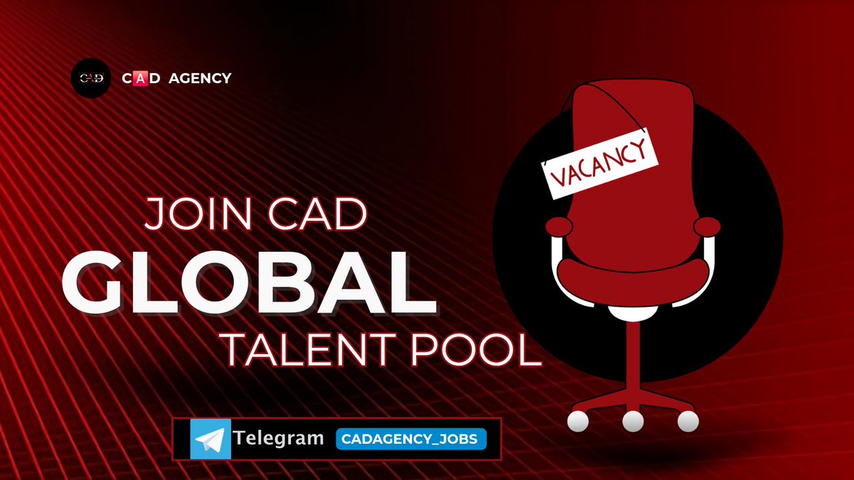 We're building an Intercontinental Talent Pool - a network of Web3 moderators, managers, and community talents from every region!

Clients often ask for region-specific hires (Africa, Asia, US, etc.), and we want to make it easy to find you fast.

The step is easy! 

Join our