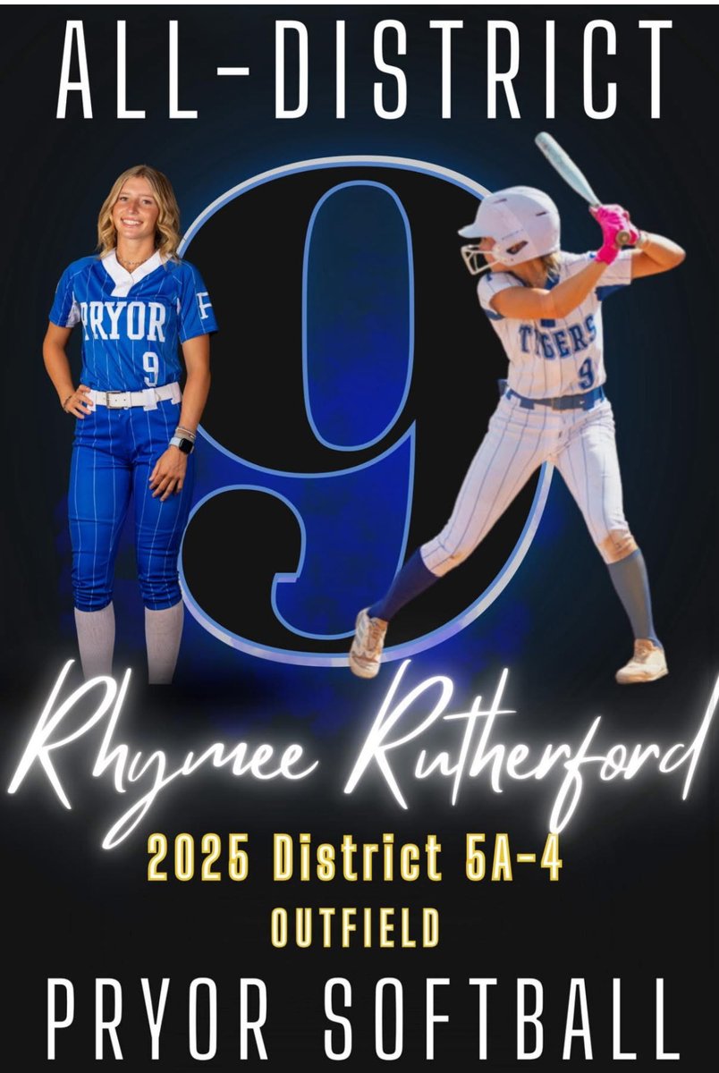 Rhymee Rutherford (‘28) collects post season honor in Oklahoma. Congrats Rhymee!