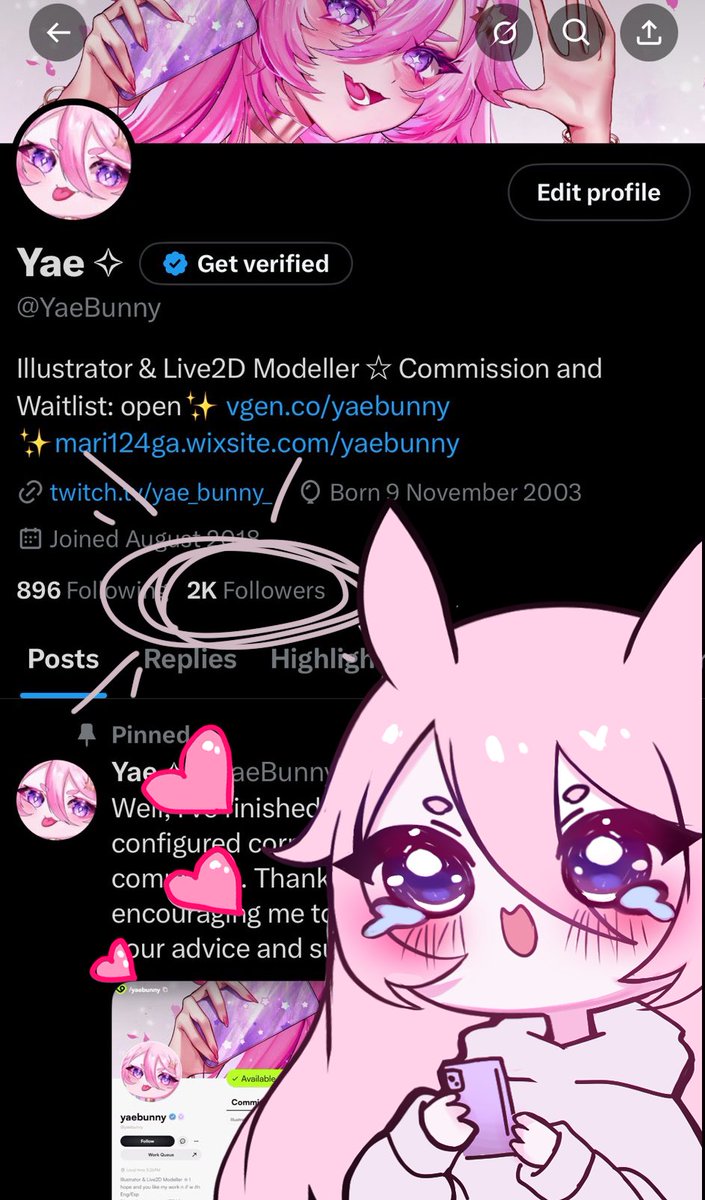 Thank you so much for 2!!! I never thought I would get this far 💖🥹