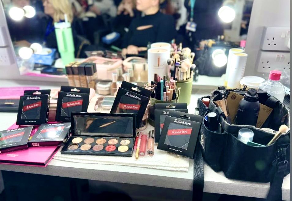 Super excited!! to see our LL powder puffs being used behind the scenes! ⁦<a href="/bbcstrictly/">BBC Strictly ✨</a>⁩ 🙌😍🪩💃🕺🏽
We can’t wait to see the stunning hair &amp; makeup the team create this Halloween! 🎃👻🎃👻

#strictlycomedancing #bbc #hair #mua #powderpuff #halloween