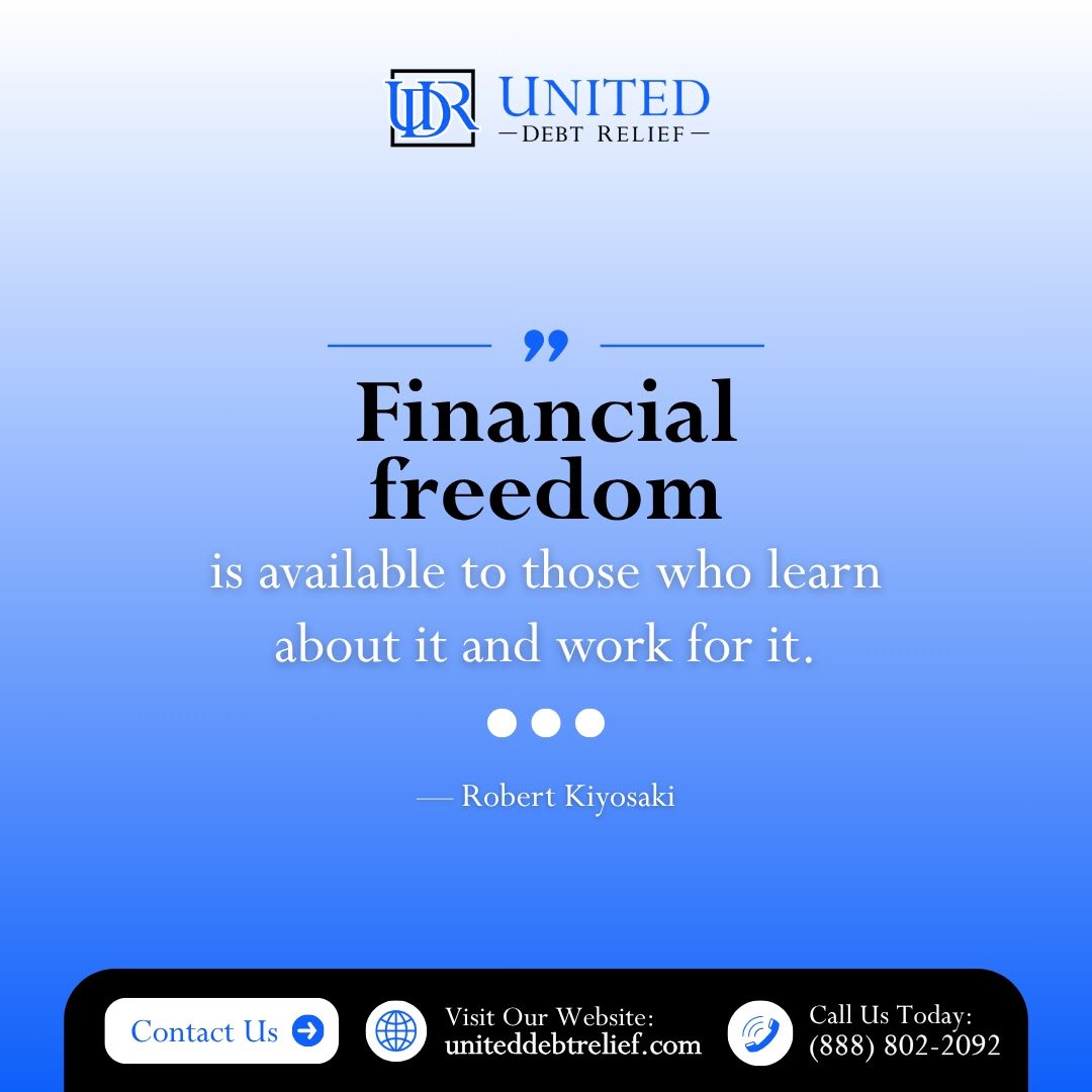 UtdDebtRelief's tweet image. The road to a debt-free life begins with knowledge and action.  Understanding your options.  Creating a plan.   Taking decisive steps can transform stress into confidence. 
#UnitedDebtRelief #DebtSettlement #DebtResolution #DebtReduction #DebtRelief