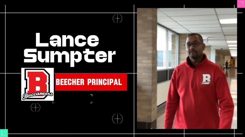 Principal Lance Sumpter 
During National Principal Month, we proudly honor Mr. Lance Sumpter, a 1996 graduate of Beecher High School who now leads the very halls that shaped him. His journey from student to principal is a powerful testament.

youtu.be/aiWhXJX3gKM