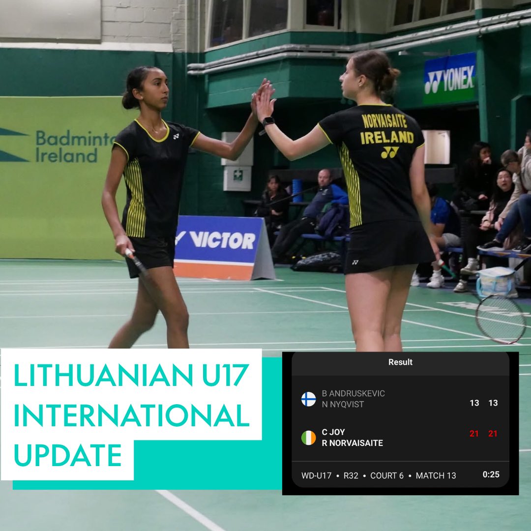 Badminton Ireland tweet media