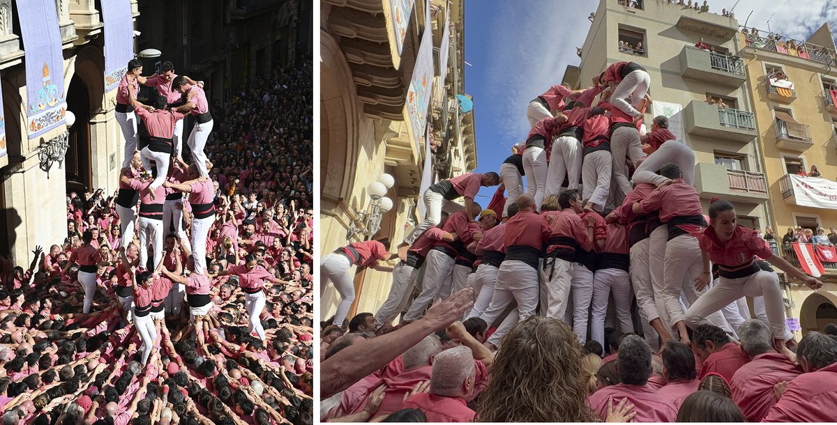 revistacastells's tweet image. La màxima dimensió dels castells.
▶️ Descarregar en una mateixa actuació un castell de 10 i un desfolrat situa la @collavella en una nova dimensió. Ho analitzem aquí:
✍️ @santiterraza1
👉revistacastells.cat/2025/10/la-max…
#castells #castellers