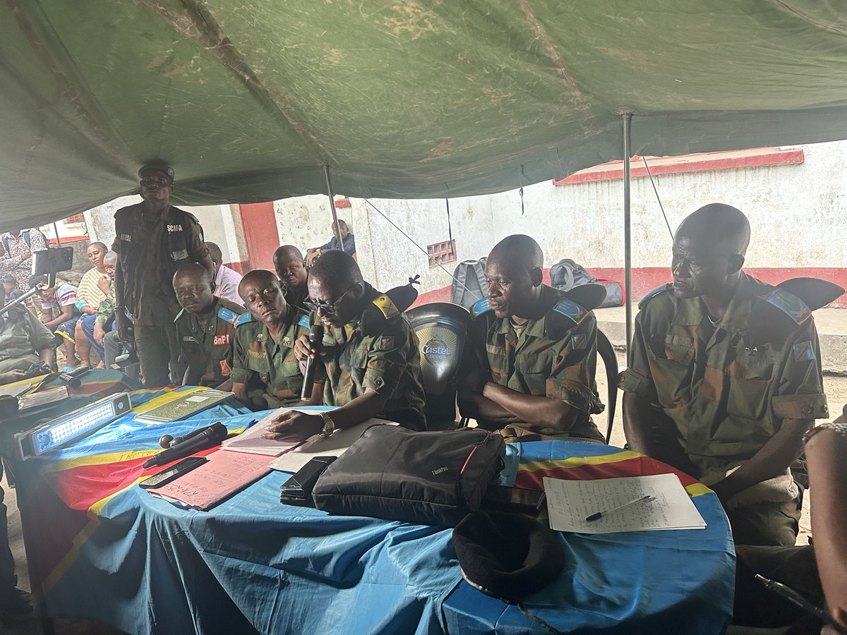 #RDC : Affaire adjudant Ebambi <a href="/ebadjara/">ebadjara rubis mère chef</a>, le tribunal militaire de #Kinshasa/Gombe l’a reconnue coupable de violation des consignes militaires et l’a condamnée à 12 mois de servitude pénale avec sursis.