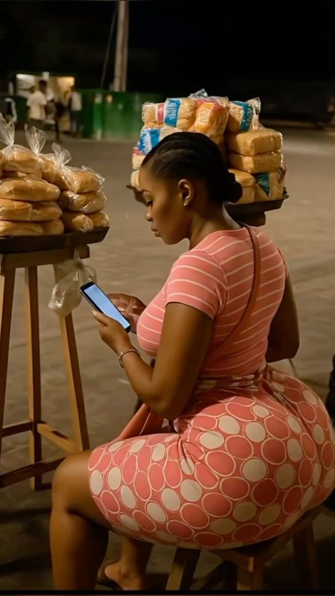 Nobody knows how she sells all her bread stock everyday 
Also her 🫴