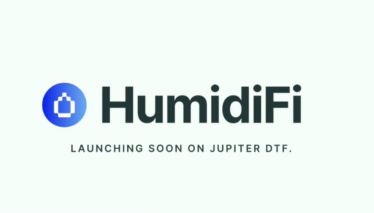 🚨 BREAKING: DTF ICO CONFIRMED 

Exclusive whitelist for the $JUP STAKERS

Humidifi ($WET) the first DTF launch
A AMM processing 35–40% of all Sol DEX volume