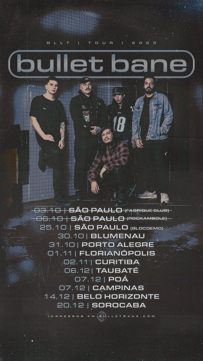 Amanhã começam os shows pelo sul!