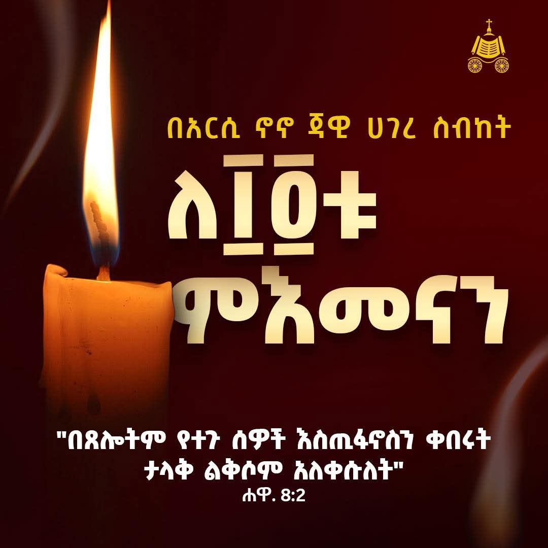 አትግደሏቸው ማለት ቢበዛ፣ ጥበቃ ይደረግላቸው ማለት ቅብጠት ቢሆን ቢያንስ ግፍ እንደተቀበሉ እናስታውስ። 

አቤቱ የሆነብንን አስብ 💔
