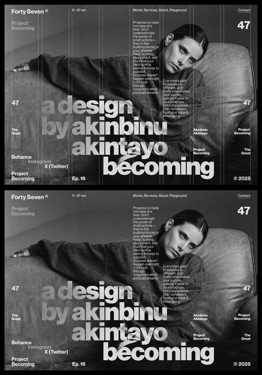 47thegreat_'s tweet photo. 16 - Columns &amp; Rows. A sub-set of Becoming https://t.co/IECuLrEHMq