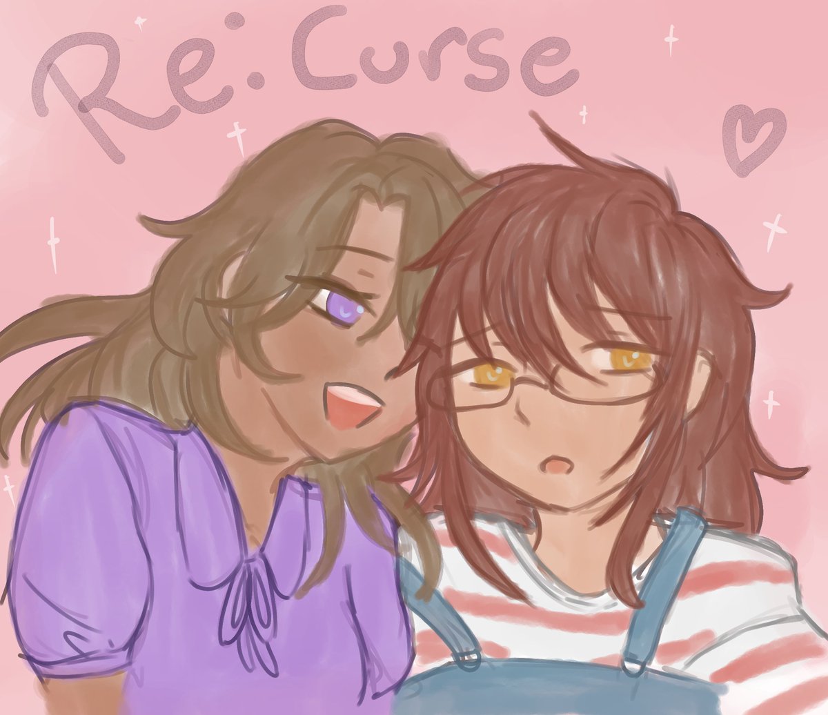Under 20 hours left for the re:curse kickstarter by <a href="/ElSeth6/">Elseth Games</a>
If YOU want your feelings hurt and then comforted and write poetry while doing so, i can only recommend checking out the demo and supporting the project 💜 #RecurseKSFanart