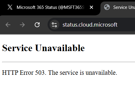 mtbakercs's tweet photo. @MSFT365Status lol https://t.co/OhtXfxo6qk