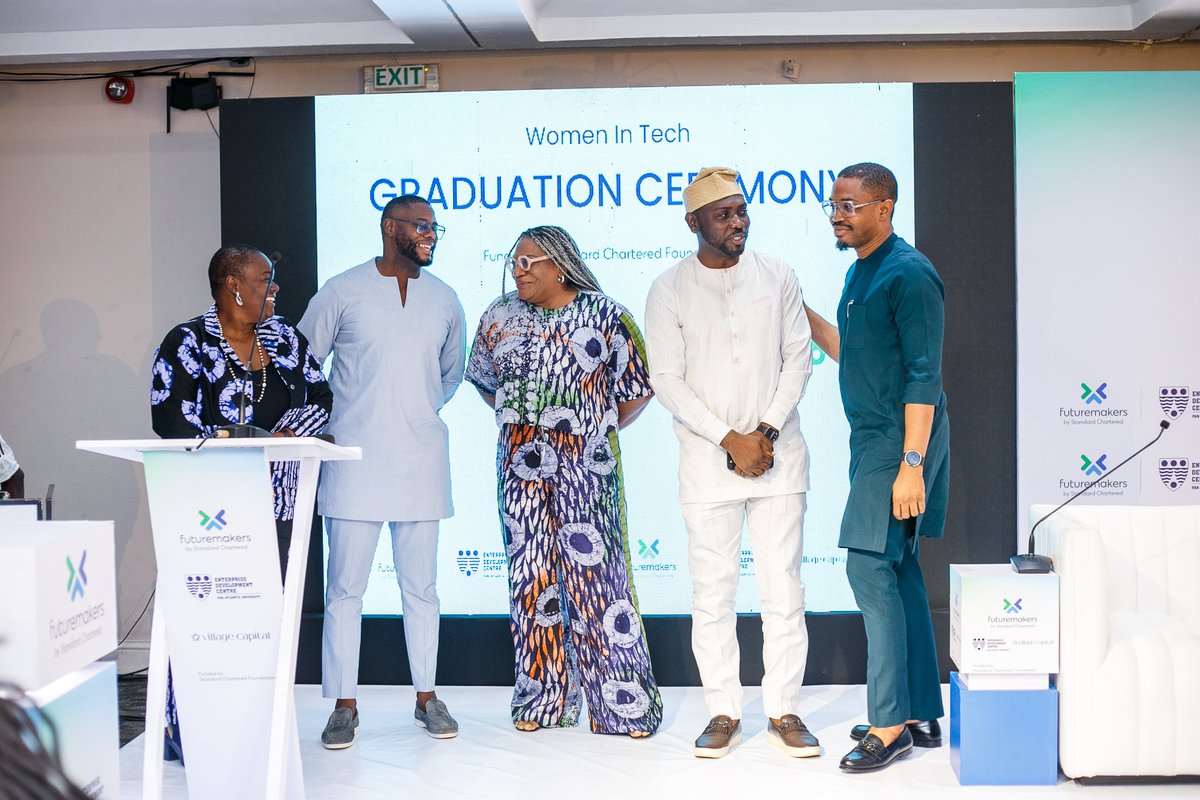 StanChartNG's tweet image. The journey doesn’t end here, it only begins.

#StanChartNG #HerImpactStory #WomenInTech #WomeEntrepreneurs #ImpactDriven #WITAfrica #TechForGood #NigeriaEntrepreneurs #FemaleFounders #InnovationForGood