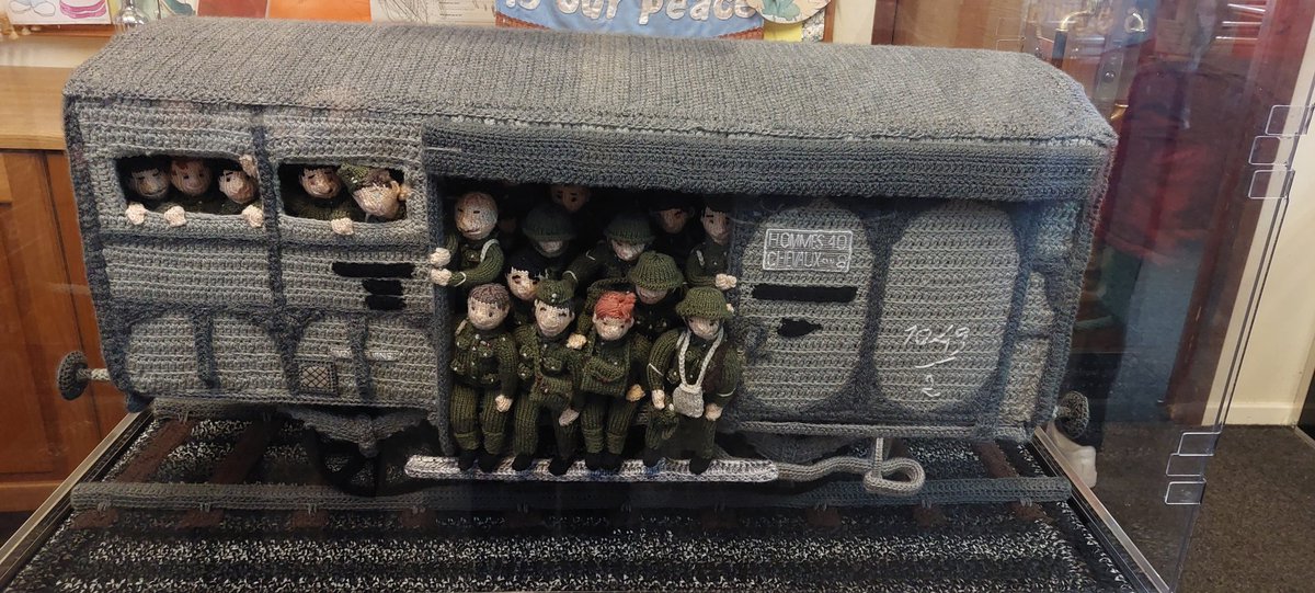 Culture in ##StokeOnTrent #TheLongestYarn ##ArtOnTour #Spitfire