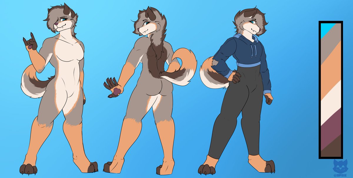 New Jessie reference sheet, yay!💖