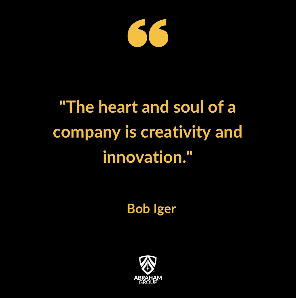 Prioritize creativity and innovation.

Continual innovation and creative solutions keep a company ahead of its competition by consistently offering new and improved products or services.
