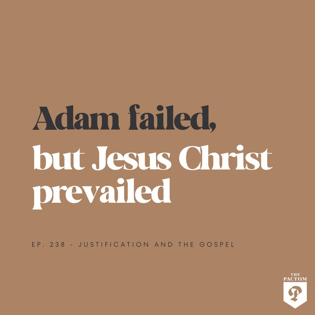 New episode drop! 

Ep. 238 - Justification and the Gospel. 

Having trouble finding our newest episode? Check out YouTube or our website: 
thepactum.org

youtu.be/qXi3LrjR1dM?si…