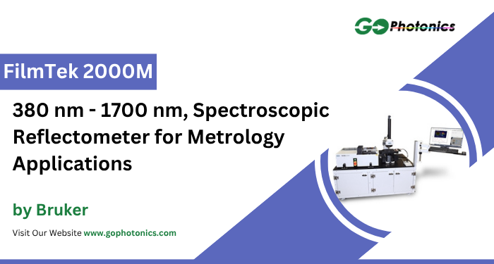 gophotonics's tweet image. The FilmTek 2000M from Bruker is a Spectroscopic Reflectometer that has a spectral range of 380 - 1700 nm.

Click here to Download the Datasheet ow.ly/Cnk650XjAjA

#Bruker #spectroscopic #reflectometer #spectral #metrology #Featured #Products #photonics #INDUSTRY #Insights