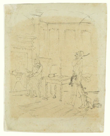 One of my absolute highlights working at the <a href="/DickensMuseum/">Dickens Museum</a> was seeing this Leech sketch up close. 

This was the first time Scrooge had EVER been depicted artistically, and he has barely changed since!

Plus Marley's ghost has some of the greatest lines in literature...