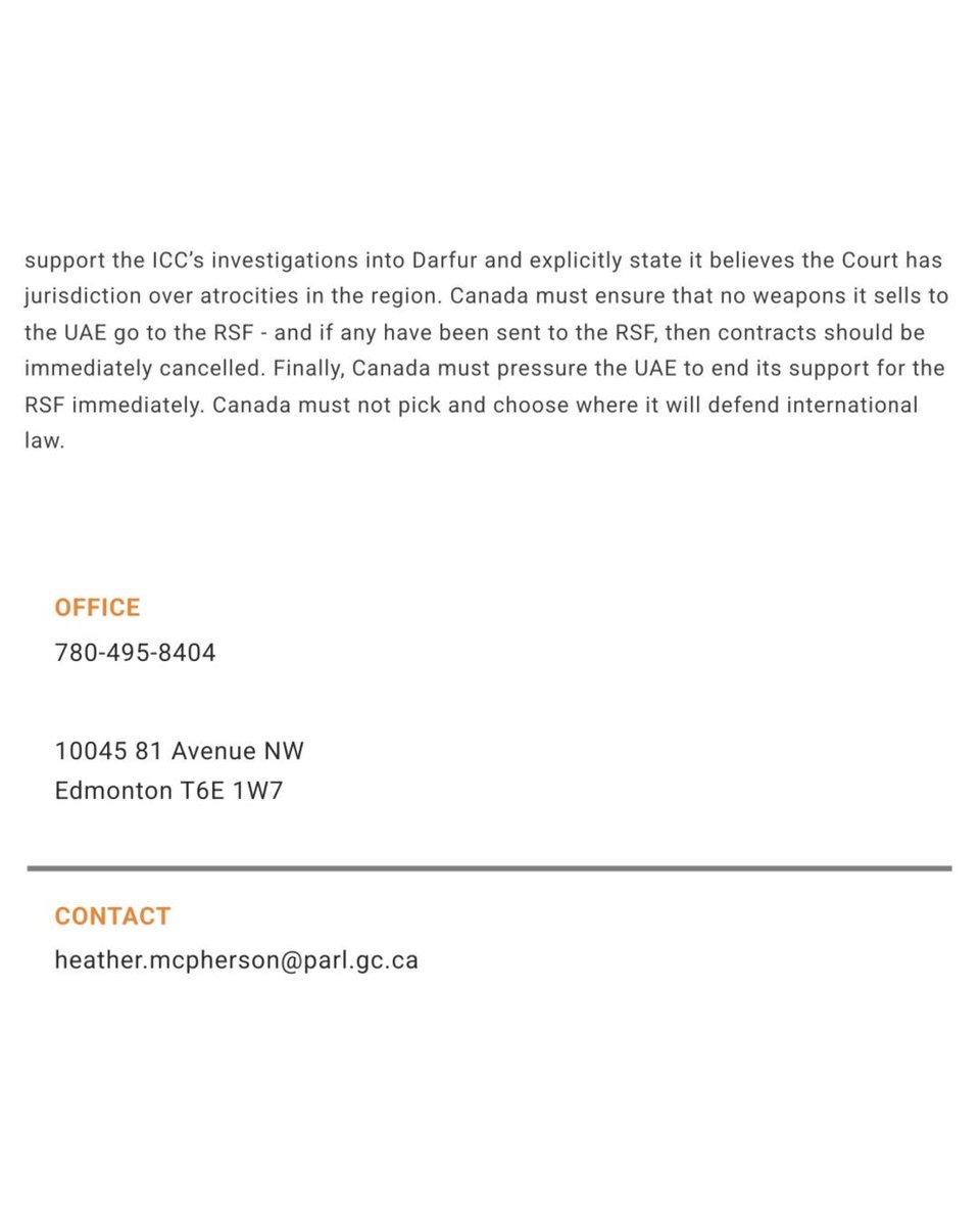 Heather McPherson (@hmcphersonmp) on Twitter photo 