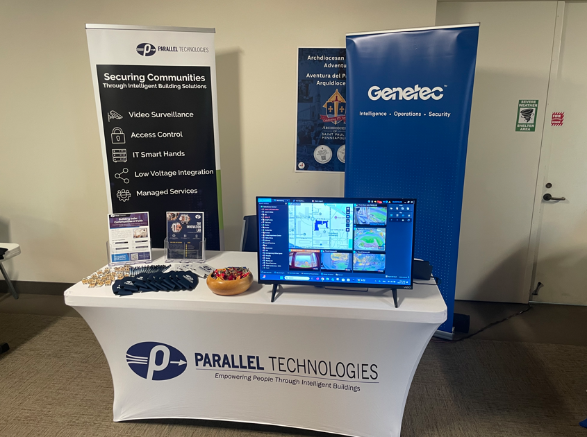 ParallelTech's tweet image. We’re at the SMIG Conference today with our partner @Genetec, hosted by Homeland Security and Emergency Management.
It all comes down to one goal: protecting people through smarter, unified security.
#Security #Integration #CommunitySafety #ParallelTechnologies