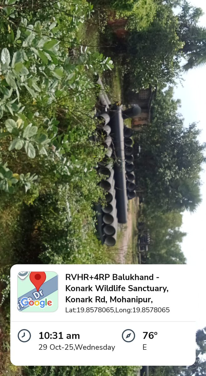 DFO ପୁରୀଙ୍କ ପତ୍ର ଅନୁଯାୟୀ 30 ଦିନ ଭିତରେ ବାଲୁଖଣ୍ଡ ଅଭୟାରଣ୍ୟରୁ ଠିକାଦାର ପାଇପ ହଟେଇଵା କଥା ମାତ୍ର 45 ଦିନ ପରେ ମଧ୍ୟ ବିନା ଅନୁମତିରେ ପାଇପ ଗଦା ହୋଇ ରହିଛି <a href="/CMO_Odisha/">CMO Odisha</a> <a href="/GovernorOdisha/">Governor Odisha</a> <a href="/ForestDeptt/">Odisha Forest, Env. and Climate Change Department</a> <a href="/pccfodisha/">PCCF & HoFF Odisha</a> <a href="/PCCFWL_Odisha/">PCCF WL & CWLW, Odisha</a> <a href="/dm_puri/">Collector and District Magistrate Puri</a> <a href="/dfopuri_ofs/">DFO, Puri Circle</a> <a href="/dfopuriwl/">PURI (WL) DIVISION</a> ଙ୍କୁ ଦୃଷ୍ଟି ଦେଵାକୁ ଅନୁରୋଧ..