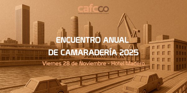 𝗘𝗻𝗰𝘂𝗲𝗻𝘁𝗿𝗼 𝗔𝗻𝘂𝗮𝗹 𝗱𝗲 𝗖𝗮𝗺𝗮𝗿𝗮𝗱𝗲𝗿í𝗮 𝗖𝗔𝗙𝗖𝗖𝗼 𝟮𝟬𝟮𝟱

🌐cafcco.com.ar/encuentro-anua…

#CAFCCo #CamaraDeFabricantesDeCartónCorrugado
#encuentroanualdecamaradería #encuentro #encuentrocamaradería #eventos #eventos2025