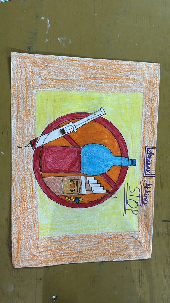 AAMKhalet's tweet photo. TFYC3.0  Poster making Activity GSSS KHALET AAM KHALET Block Gopalpur 
“OUR FUTURE IS BRIGHT, NO TOBACCO IN SIGHT”
#schoolchange
#TobaccofreeCampus
#TobaccoFreeVilage
#TobaccoFreeEducationalInstitution
#YouthForHealth https://t.co/yXn173Mt5D
