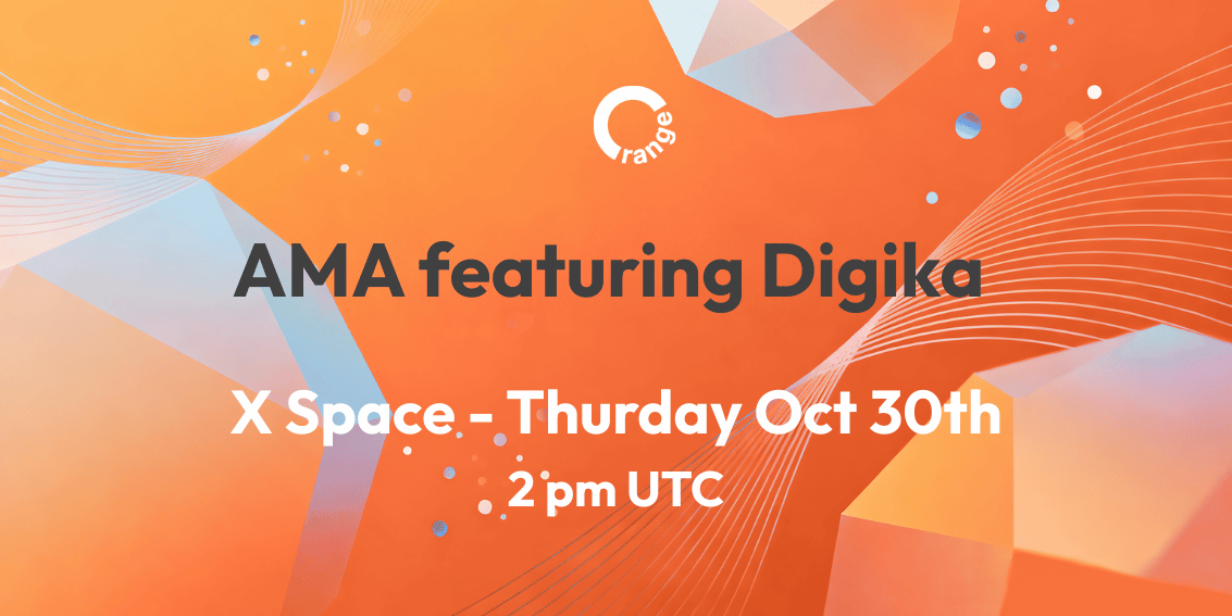 OrangeProtocol's tweet image. Join us tomorrow as we host our good friends from Digika and deep dive into how they are building the first AI + Blockchain freelance ecosystem to empower freelancers &amp;amp; businesses

Lots of alpha dropping! Don&apos;t miss it! ⬇️

x.com/i/spaces/1gqGv…