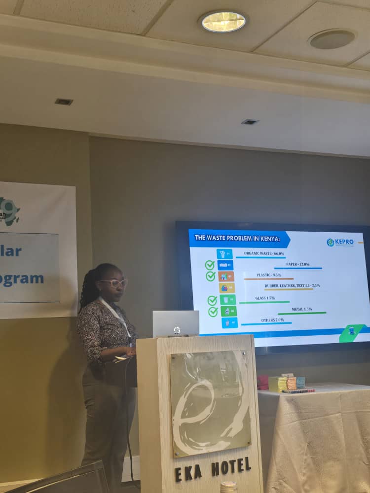 kepro_ke's tweet photo. Today, #KEPRO proudly represented Kenya at the #UNIDO - United Nations Industrial Development, at a Plastic Circular Economy Exchange Program 2025, a post #TICAD9 event aimed at fostering resilient, inclusive, and sustainable industrial development across Africa.
As part of the program, #UNIDO convened a Plastic Circular Economy Business Plan Development Workshop, bringing together private companies, Producer Responsibility Organizations (PRO's), and industry associations from eight African countries: Egypt, Morocco, Nigeria, Senegal, Kenya, Tanzania, Zambia, and South Africa to co- develop innovative circular economy business models in partnership with Japanese enterprises. Our programs assistant officer Faith Nzimbi held fort at this important forum highlighting the role of KEPRO in plastics management.
Together, we are shaping Africa’s transition towards a sustainable plastics future through collaboration, innovation, and shared responsibility.
#KEPROinAction #CircularEconomy #Sustainability #TICAD9