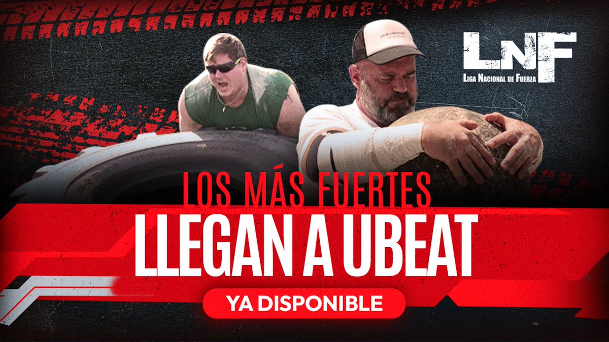 💪​ ¡Las personas más fuertes del país compiten en la Liga Nacional de Fuerza por el título de campeón!

🗓️​ De lunes a viernes, a las 20:00
📺​ En #ubeat

📡​ Canal disponible en las mejores operadoras de TV

#LigaNacionalDeFuerza