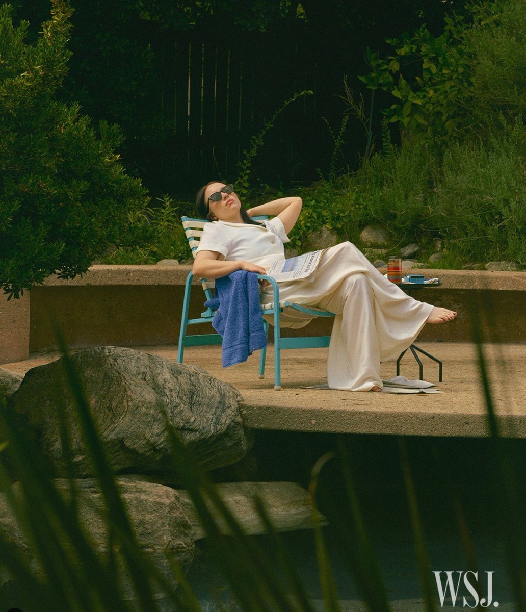 Billie Eilish para la revista WSJ.