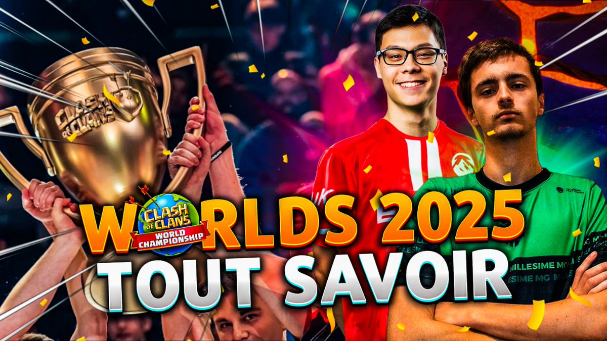 Ma première grosse vidéo youtube est sortie !!! 
Allez streamer ça 🙏

Selon vous, qui gagneras les championnats du monde 2025 ? 

Vidéo : youtu.be/BMylOnoI4I4