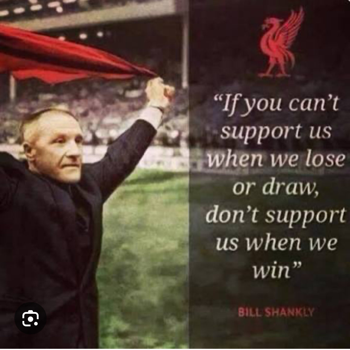 Podcasters , journalists, wet the beds and dickheads remember this is what really matters… 

they are not robots and have gone through a huge tragedy and are still adjusting so give your heads a wobble and enjoy the ups and downs of supporting Liverpool 🔴