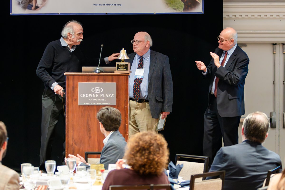 Check out more photos: mhanys.org/awards-dinner/

The MHANYS 2025 Annual Awards Dinner was a night to remember! Over 120 from across New York State to celebrate and honor the incredible work of the MHANYS affiliate network, as well as friends and colleagues from the community.